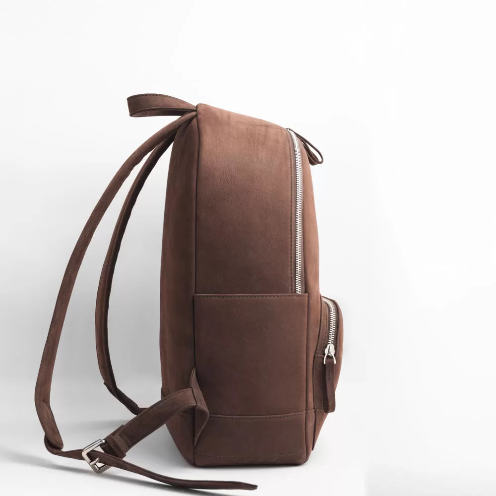 The Vanguard- Nubuck Leather Backpack Bag image 1