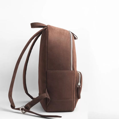 The Vanguard- Nubuck Leather Backpack Bag image 1