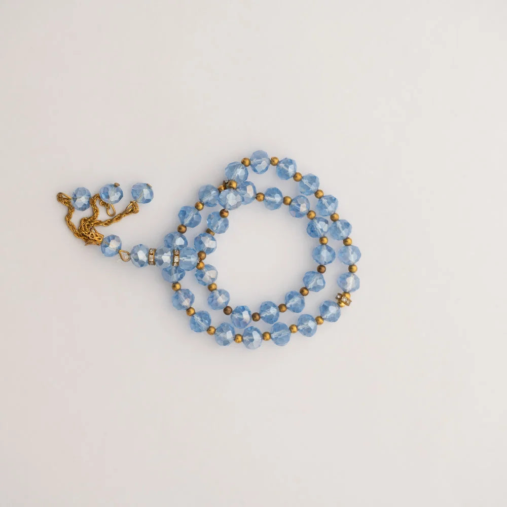 Crystal Tasbeeh - Sky Blue image 0