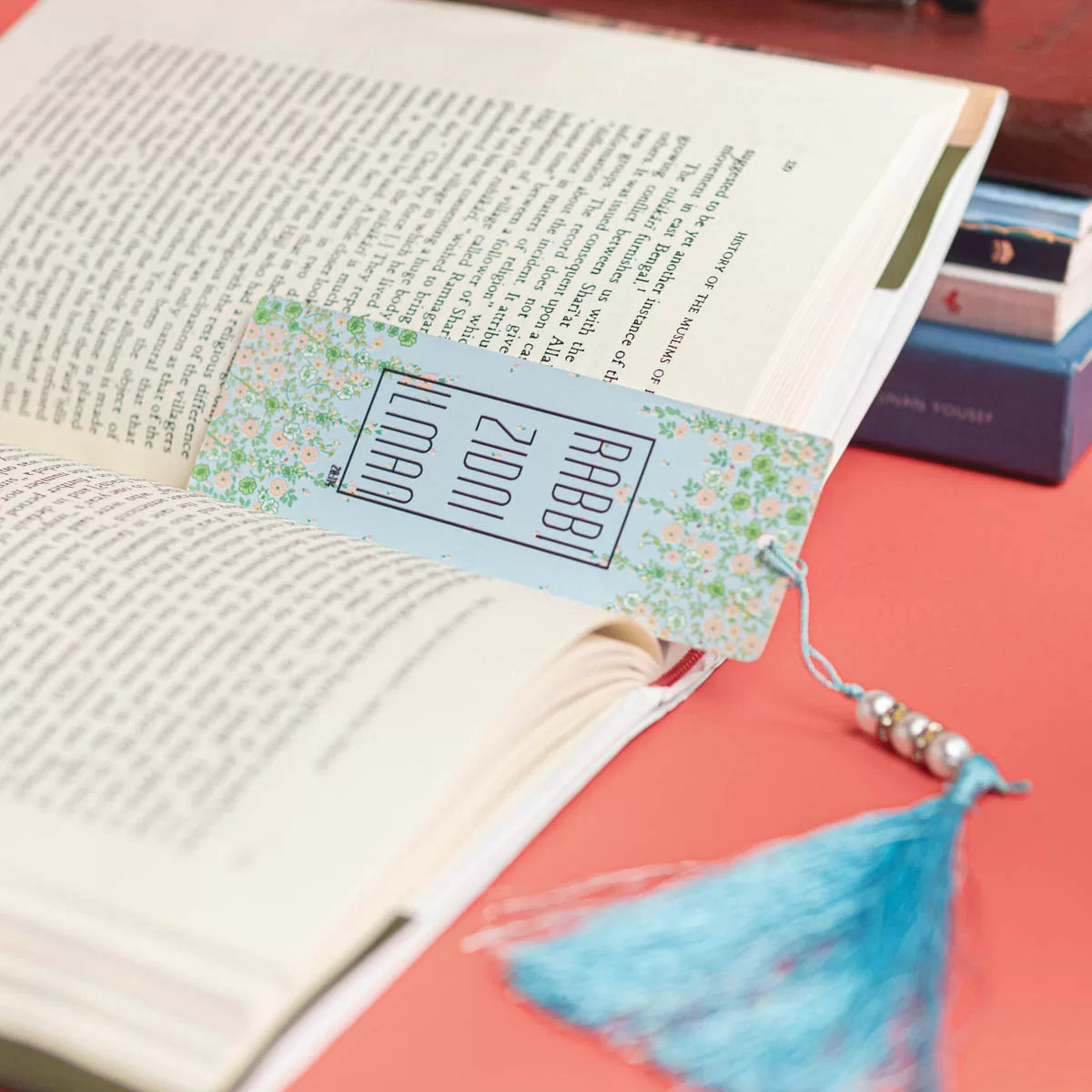 Rabbi Zidni Ilma Floral Bookmark image 1