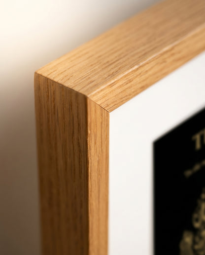 Four Quls Gold Foiled Wooden Frame