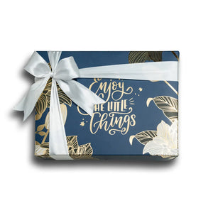 Enjoy little Things Box Blue