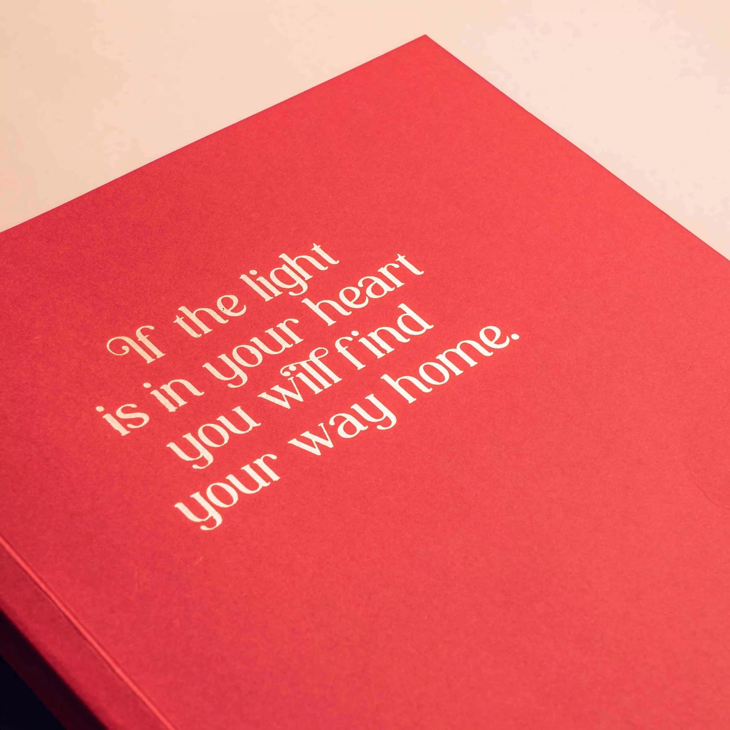 If the Light is in Your Heart You Will Find Your Way Home Notebook image 1