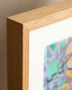 Surah Naas Arabic+English Frame