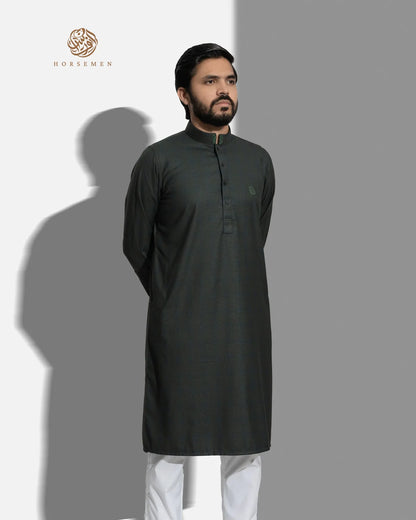 Platinum Panjabi | Moss Green image 6