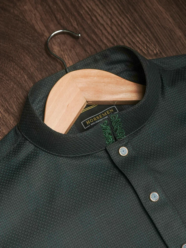 Platinum Panjabi | Moss Green image 1