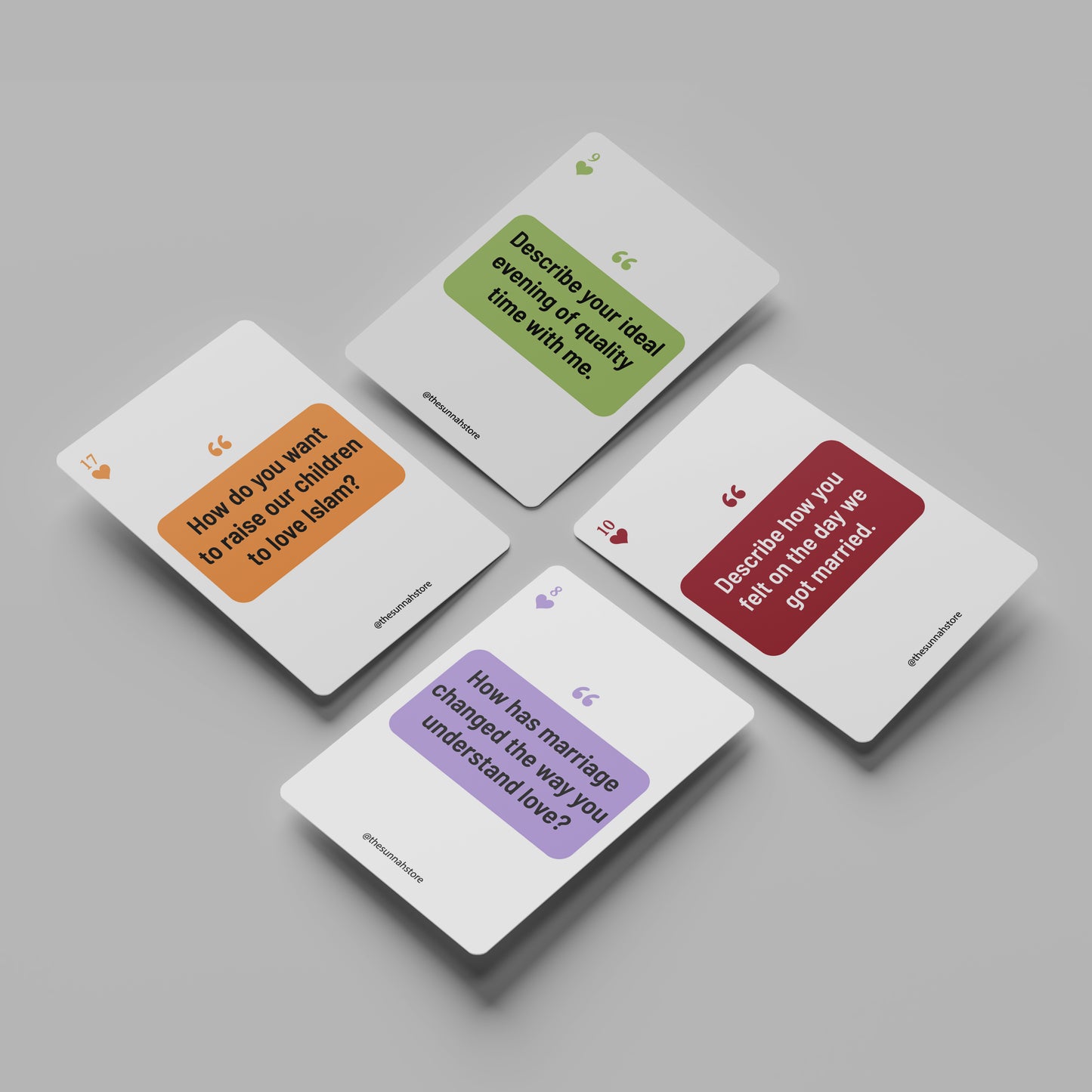 Nikah Conversation Card (English)