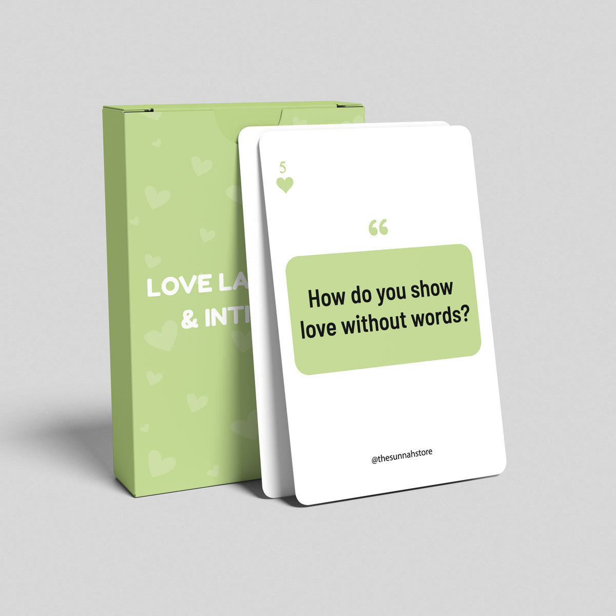 Nikah Conversation Card (English)