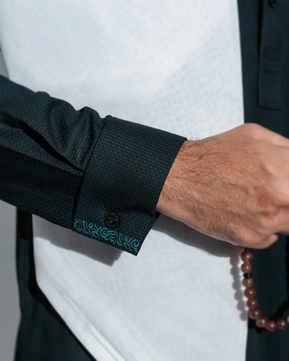 Platinum Panjabi | Teal Blue image 1