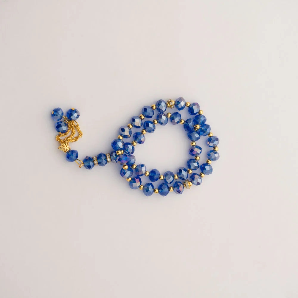 Crystal Tasbeeh - Blue image 0