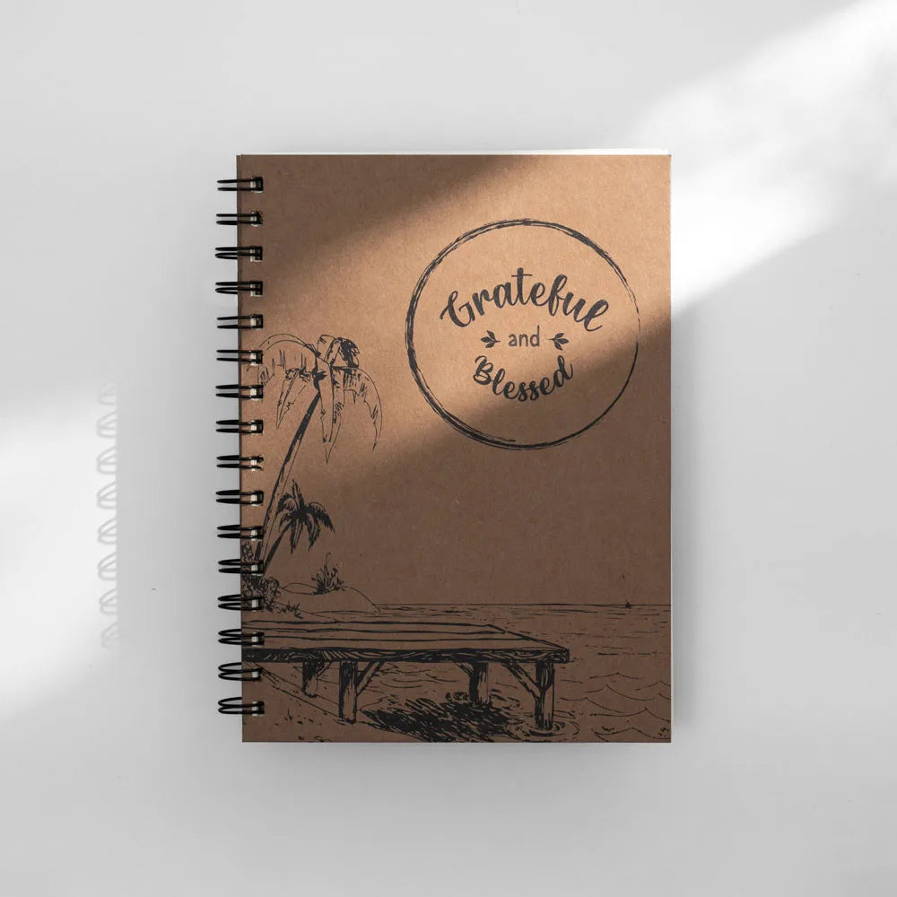 Grateful and Blessed Notebook image 0