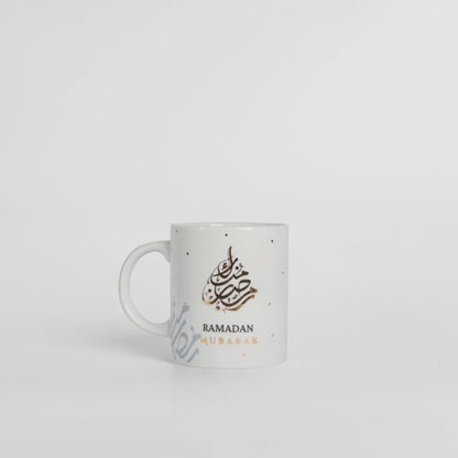 Ramadan Mubarak Calligraphy Themed Mug V-2