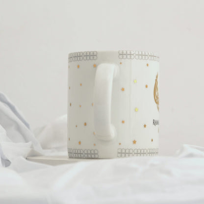 Ramadan Mubarak Calligraphy Themed Mug V-1