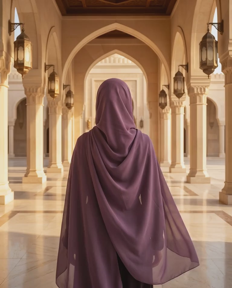 Cherry Hijab Japanese Violet (CJV)