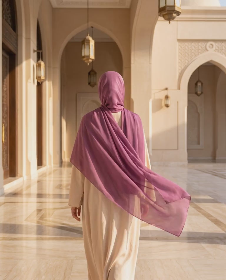 Pashmina Hijab Grape Purple (PGP)