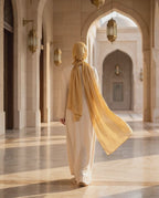 Pashmina Hijab Metallic Golden (PMG)