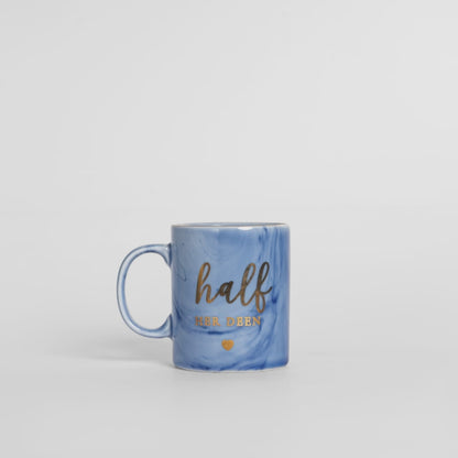 Marble Design Half Her Deen Mug